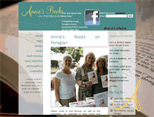Tablet Screenshot of anniesbooksonperegian.com.au